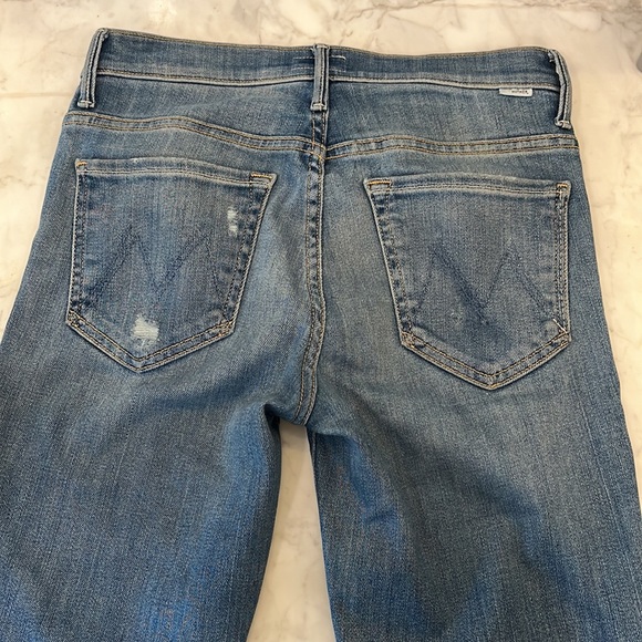 Mother Denim - The Weekender Ankle Fray Crop in Wild - Size 26 - Picture 7 of 11